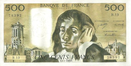 pascal az ötszáz frankoson 1969.JPG